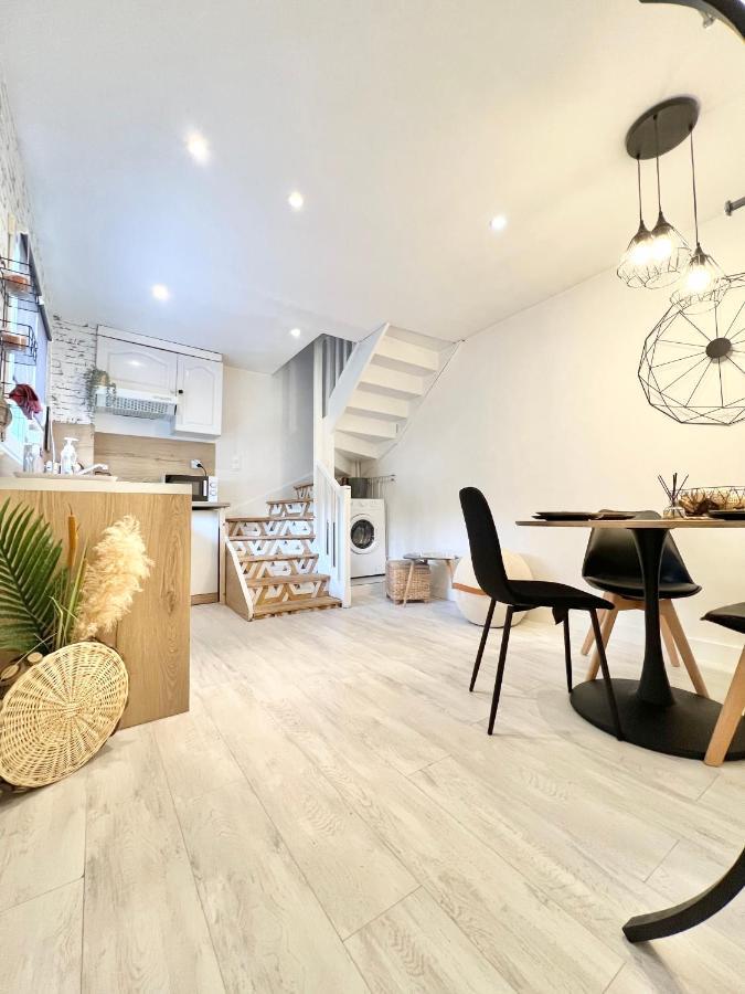 Charmant Appartement Duplex Au Calme Evreux Luaran gambar